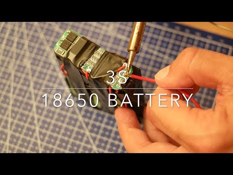 DIY 3s 18650 battery pack