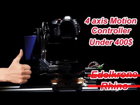 DIY 4 AXIS MOTION CONTROLLER EDELKRONE RHINO Budget ALTERNATIVE