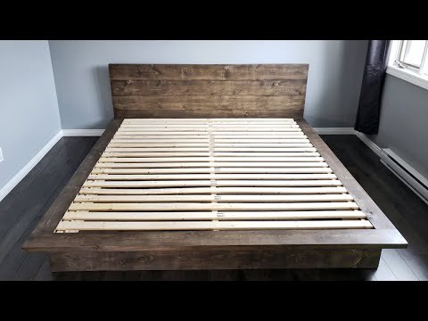 DIY 5 Minutes Bed Frame