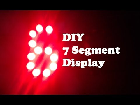 DIY 7 Segment Display Demo