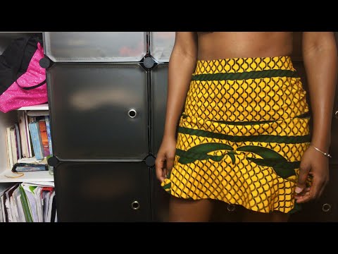 DIY AFRICAN PRINTS MINI SKIRT | STELO_BXTCH