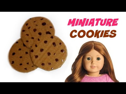 DIY American Girl Food - Cookies