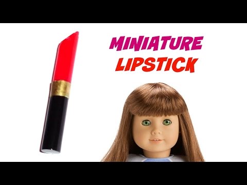 DIY American Girl Makeup - Lipstick