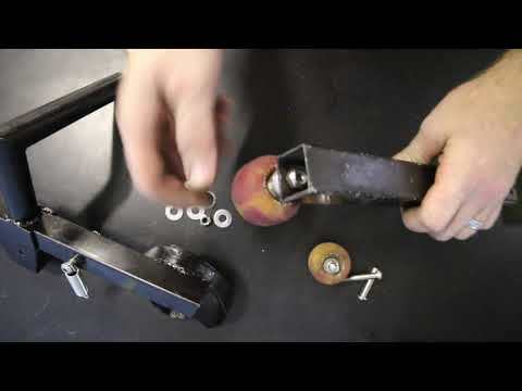 DIY Angle Grinder Tube / Pipe Sander Polisher Accessory Attachment Inexpensive