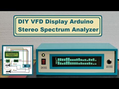 DIY Arduino Audio Spectrum Analyzer on VFD Display