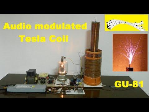 DIY Arduino Audio modulated (misical) Tesla Coil
