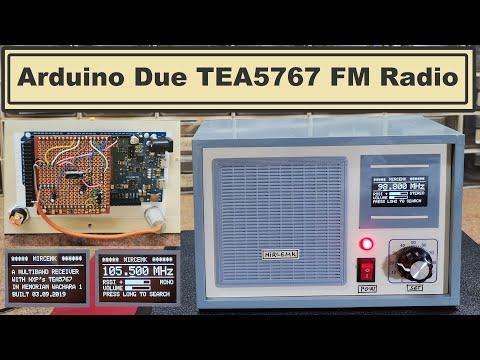 DIY Arduino Due TEA5767 FM Radio