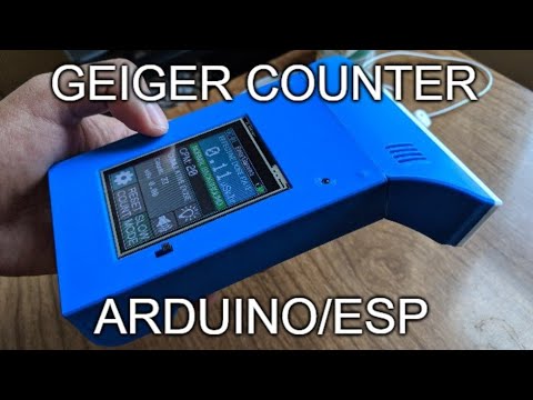 DIY Arduino Geiger Counter with Touchscreen