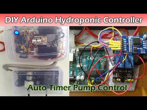 DIY Arduino Hydroponic Controller For Pump / Light