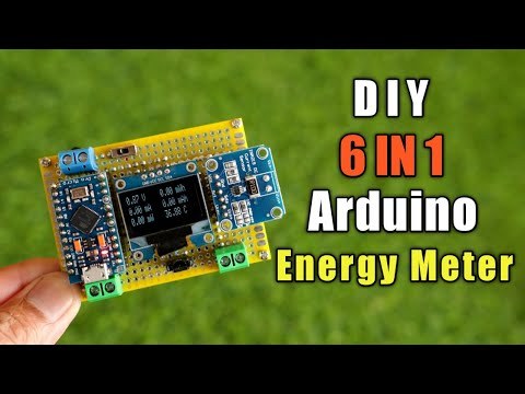 DIY Arduino Multi-function Energy Meter