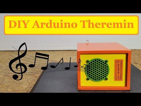 DIY Arduino Musical Instrument-Theremin with 4 sound modes