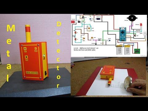 DIY Arduino Pin Pointer Metal Detector