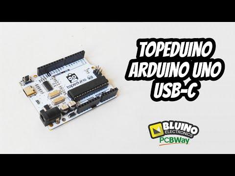 DIY Arduino Uno Compatible USB-C - Topeduino | Tutorial Solder Paste Stencil