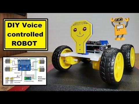 DIY Arduino Voice Controlled Robot