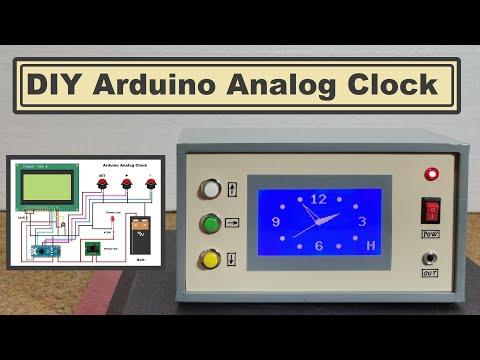 DIY Arduino analog clock