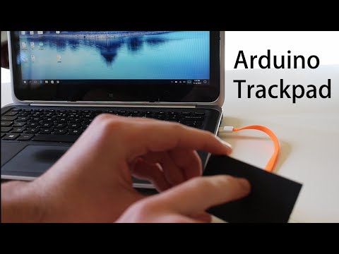 DIY Arduino trackpad