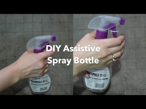 DIY Assistive Spray Bottle