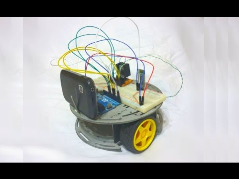 DIY Bluetooth Controlled Robot (Rover) With Live Stream Video!!