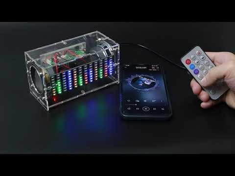 DIY Bluetooth Music Spectrum Speaker Kit with Remote Control