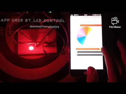 DIY Bluetooth control RGB LED using Arduino