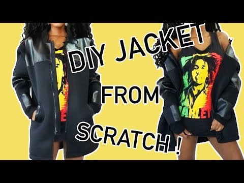 DIY Bomber Jacket from Scratch !