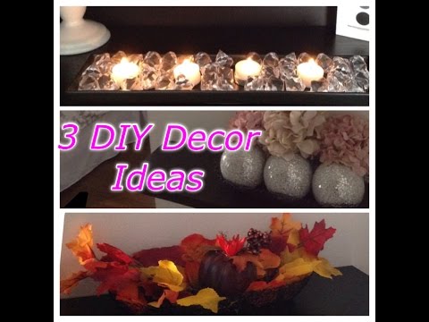 DIY Bookshelf &amp;amp; Table Decor