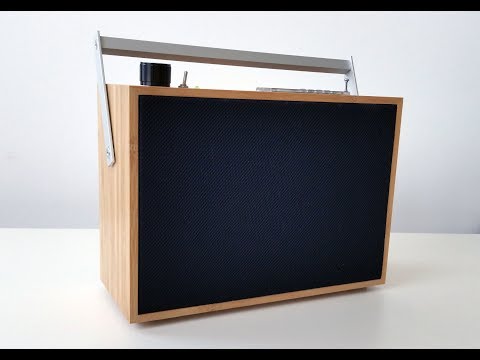 DIY Boombox IKEA Hack Boxa Portabila