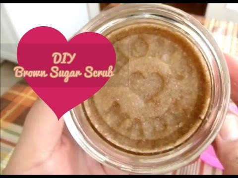 DIY Brown Sugar Scrub: Almond &amp;amp; Coffee Flavored!