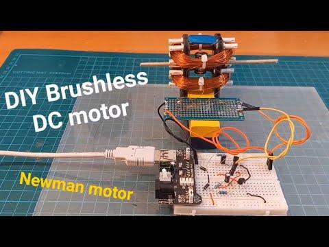 DIY Brushless DC motor (Newman motor)