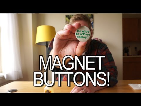 DIY Button Magnets Tutorial