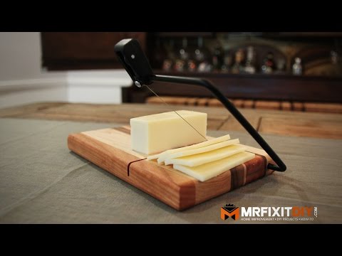 DIY CHEESE CUTTING BOARD