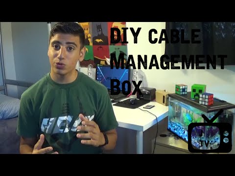 DIY Cable Management Box