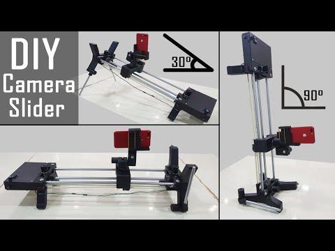 DIY Camera Slider With Object Tracking- NO Arduino or Coding Needed