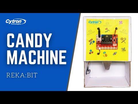 DIY Candy Dispenser Machine using REKA:BIT with micro:bit | Tutorial for Beginners