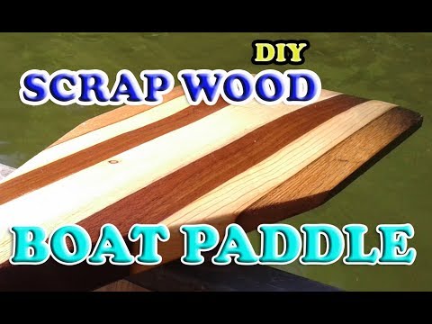 DIY Canoe Paddle from Scrap Wood