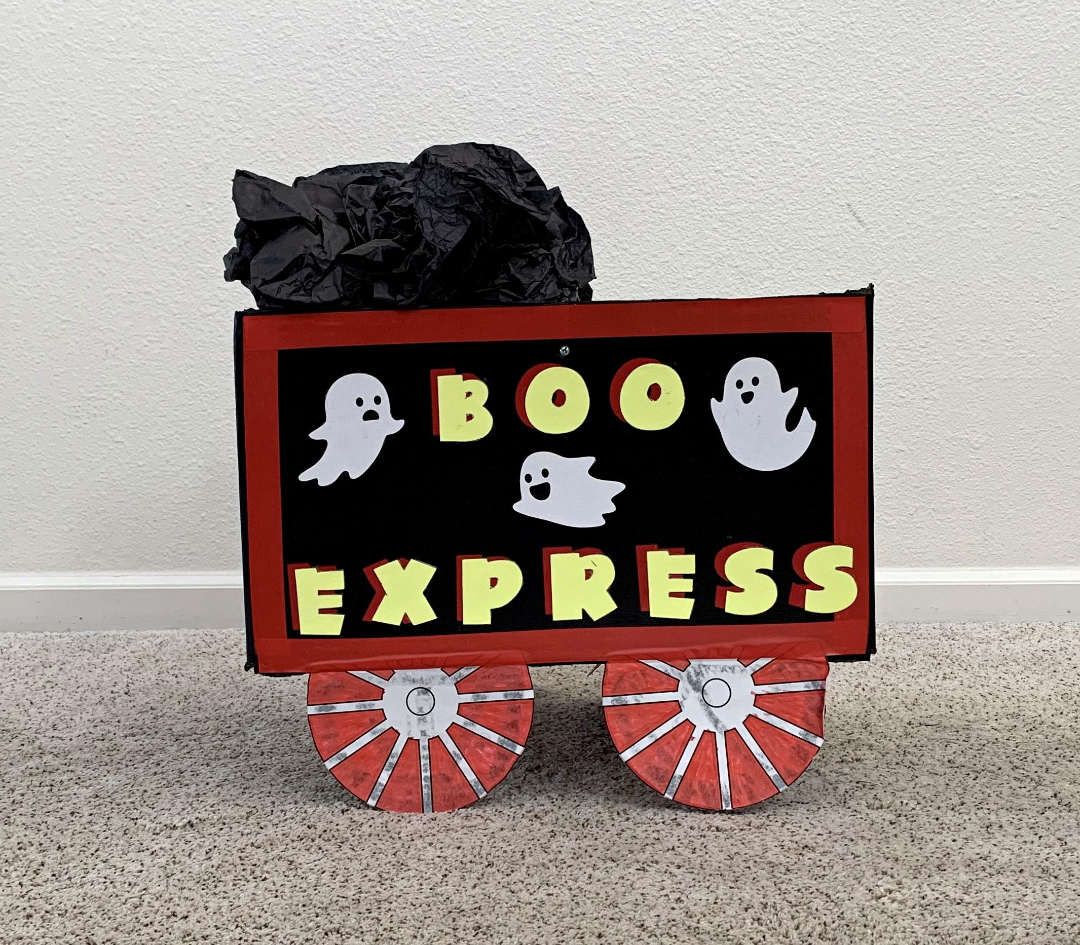 DIY Cardboard Coal Car Halloween Costume Photo 13.jpg