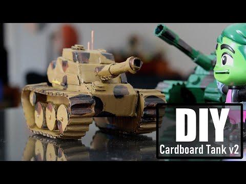 DIY Cardboard Tank - V2