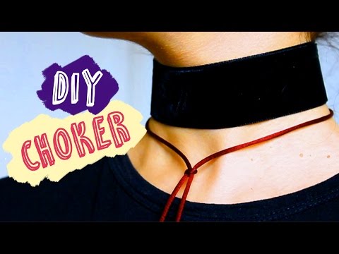 DIY Chokers | How to make a Choker Necklace