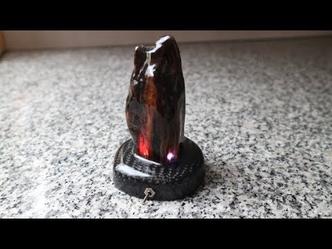 DIY Color Change Led, Wood, Epoxy Resin, Carbon Desk Lamp Part 1