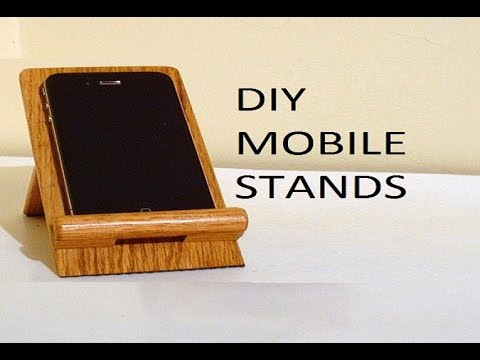 DIY Crafts - Make Mobile Stands - crafts Life Hacks - DIY