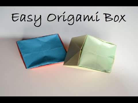 DIY Crafts Tutorials - Easy Origami Box - Giulia's Art