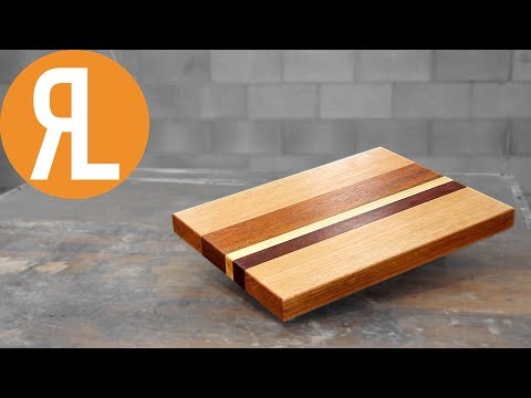 DIY Cutting Board From Hardwood Scraps