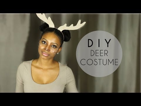 DIY Deer Costume - Quick, Cheap &amp;amp; Adorable!