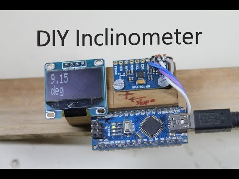 DIY Digital Inclinometer