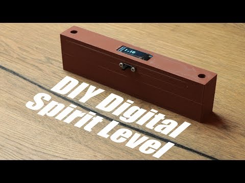 DIY Digital Spirit Level || Accelerometer Tutorial