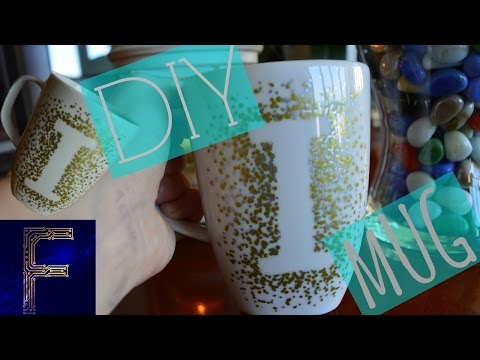 DIY Dotted Mug | Fituro