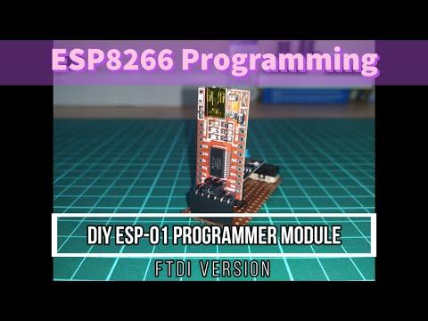DIY ESP-01 WIFI Module Programming Adapter || ESP8266 Programming Using Arduino IDE