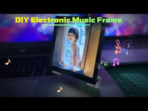 DIY ESP32-S3 Electronic Music Frame