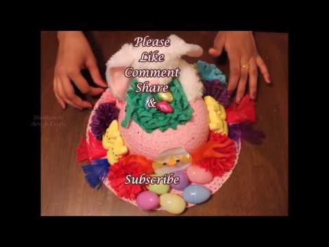 DIY Easter Hat Decoration - 2 | Easter Bonnet Tutorial - 2