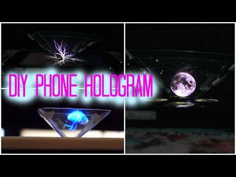 DIY Easy 3D Phone Hologram (Without A CD Case)